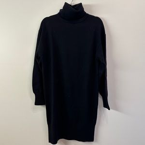 Long Sleeve Turtleneck Sweater Dress